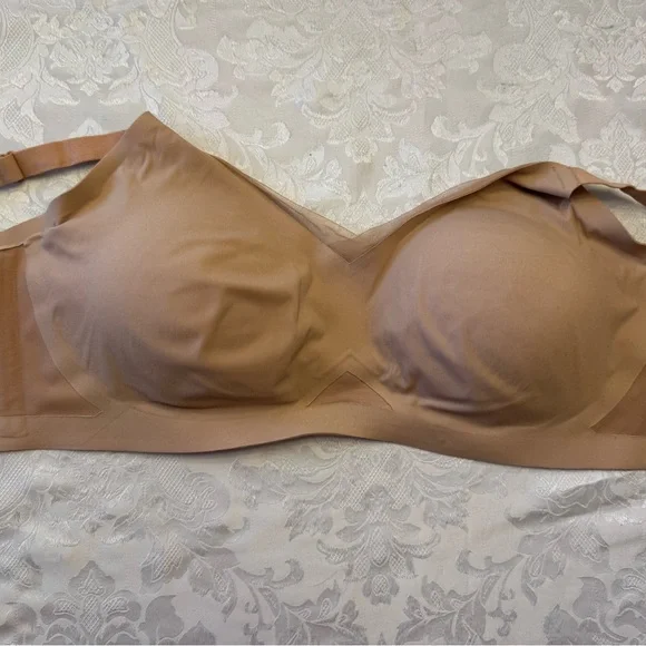 Honeylove Cross Over Bra Sand 2X Wire Free Comfort Convertible‎ - Picture 9 of 9